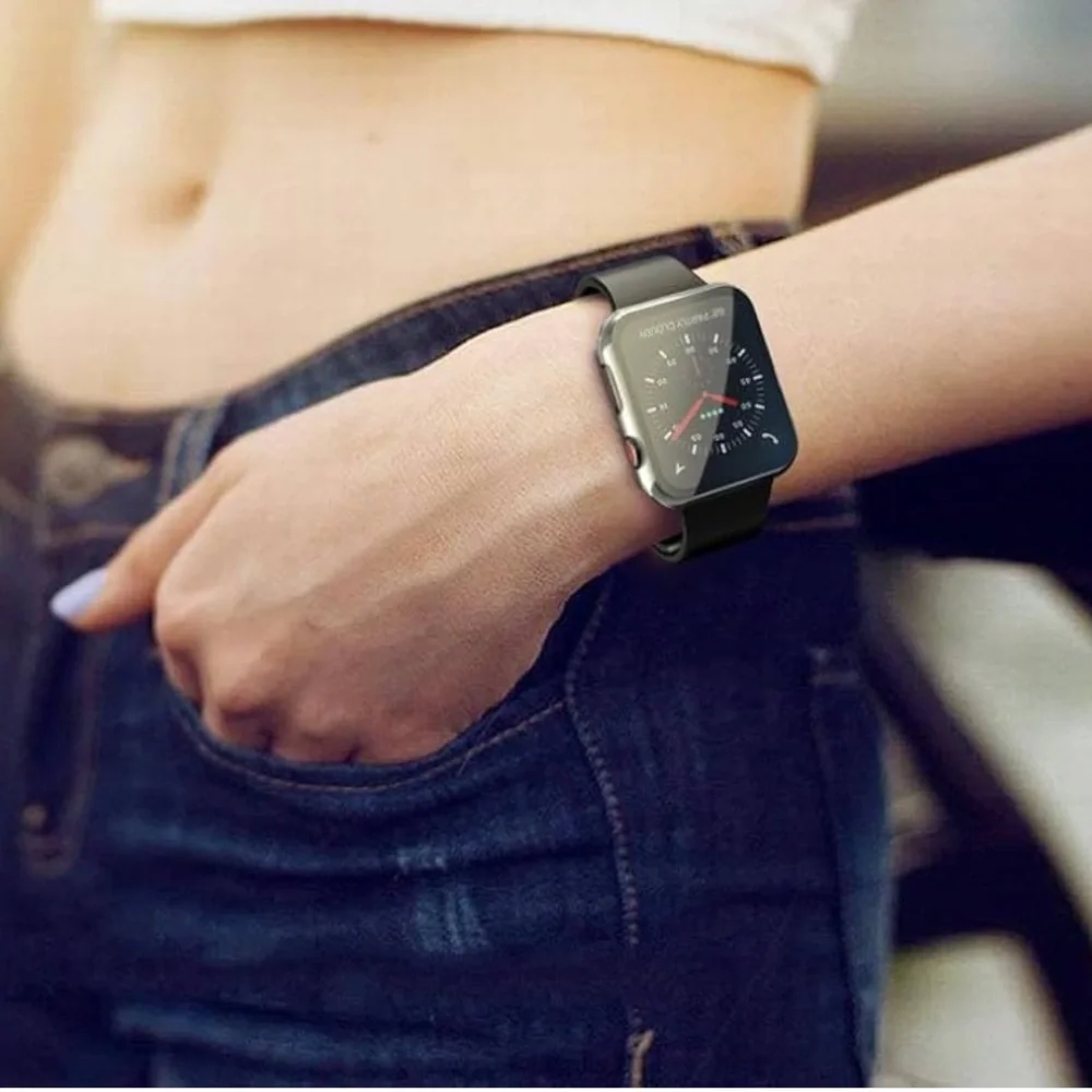 Black Case for Apple Watch Series 7 45mm New